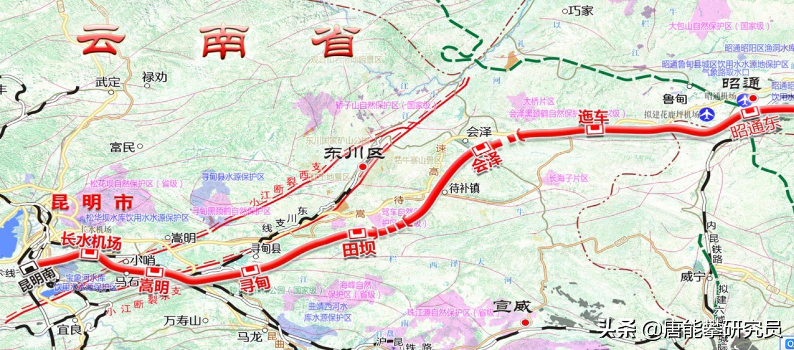 渝昆高铁最新线路图及其影响分析